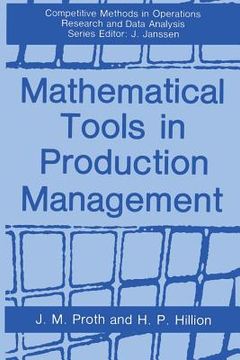 portada Mathematical Tools in Production Management (in English)