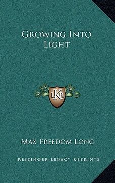 portada growing into light (en Inglés)