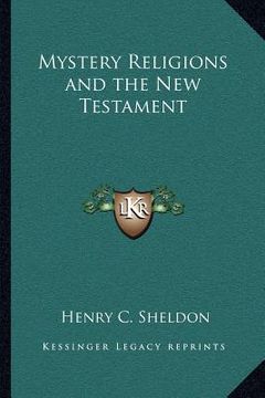 portada mystery religions and the new testament (en Inglés)