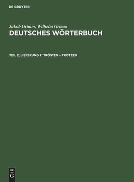 portada Trösten - Trotzen (in German)