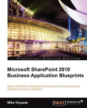 portada microsoft sharepoint 2010 business application blueprints (in English)