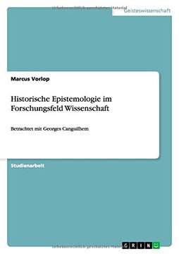 portada Historische Epistemologie im Forschungsfeld Wissenschaft (German Edition)