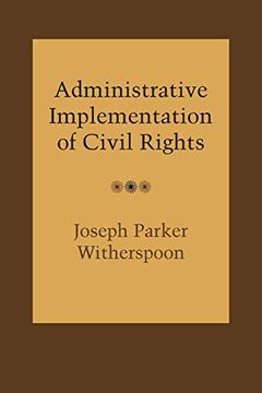portada Administrative Implementation of Civil Rights (en Inglés)