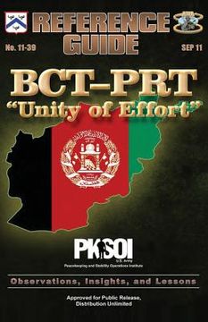 portada BCT-PRT "Unity of Effort" (en Inglés)