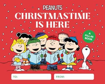 portada Peanuts: Christmastime is Here: A Fill-In Book 