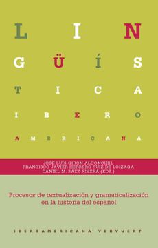 portada Procesos de Textualizacion y Gramaticalizacion en la Historia del Espanol