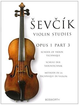 portada Sevcik Violin Studies - Opus 1, Part 3: School of Violin Technique (en Inglés)