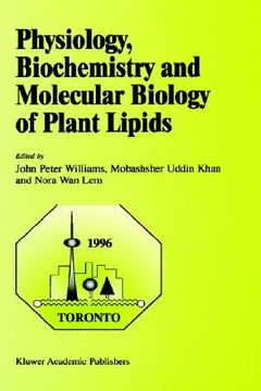 portada physiology, biochemistry and molecular biology of plant lipids (in English)