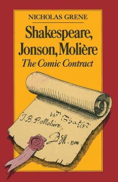 portada Shakespeare, Jonson, Molière: The Comic Contract (en Inglés)