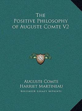 portada the positive philosophy of auguste comte v2