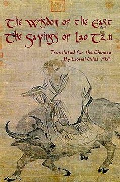 portada wisdom of the east, the sayings of lao tzu (en Inglés)