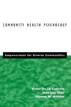 portada community health psychology: empowerment for diverse communities (en Inglés)