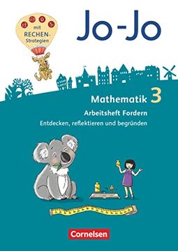 portada Jo-Jo Mathematik - Allgemeine Ausgabe 2018 - 3. Schuljahr: Arbeitsheft Fordern (en Alemán)