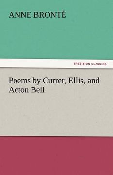 portada poems by currer, ellis, and acton bell