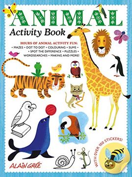 portada Animal Activity Book (in English)