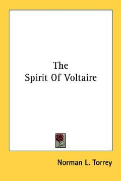 portada the spirit of voltaire (en Inglés)
