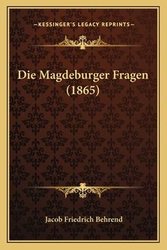 portada Die Magdeburger Fragen (1865) (in German)