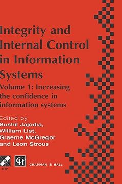 portada integrity and internal control in information systems (in English)