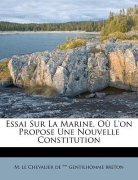 portada Essai Sur La Marine, Où l'On Propose Une Nouvelle Constitution (en Francés)