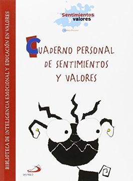 portada Cuaderno Personal de Sentimientos y Valores: Biblioteca de Inteligencia Emocional y Educación en Valores