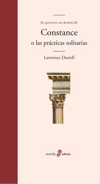portada Constance o las Practicas Solitarias (Quinteto de Aviñon Iii) (in Spanish)