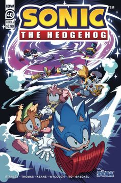 portada Sonic the Hedgehog 40
