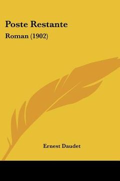 portada poste restante: roman (1902)