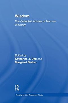 portada Wisdom: The Collected Articles of Norman Whybray (Society for old Testament Study) (en Inglés)