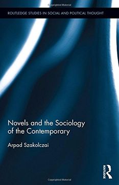 portada Novels and the Sociology of the Contemporary (en Inglés)