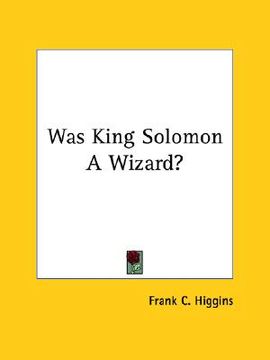 portada was king solomon a wizard? (en Inglés)
