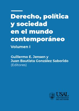 portada Derecho, política y sociedad en el mundo contemporáneo. Volumen 1 (in Spanish)