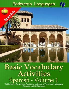 portada Parleremo Languages Basic Vocabulary Activities Spanish - Volume 1