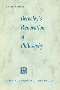 portada Berkeley's Renovation of Philosophy (in English)