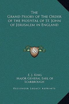 portada the grand priory of the order of the hospital of st. john of jerusalem in england (in English)