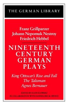 portada glv31: nineteenth century german plays (en Inglés)
