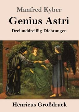 portada Genius Astri (Groã â Druck): Dreiunddreiã â ig Dichtungen (German Edition) [Soft Cover ] (in German)