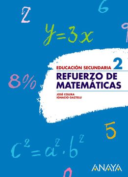 portada Matemáticas, 2 Eso, 1 Ciclo. Cuaderno de Refuerzo (in Spanish)