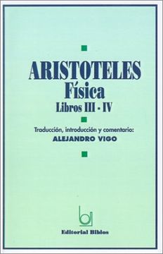 portada Aristoteles: Fisica Libros Iii-Iv