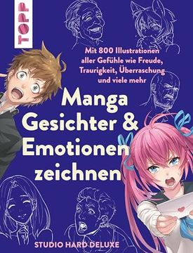 portada Manga Gesichter and Emotionen Zeichnen (en Alemán)