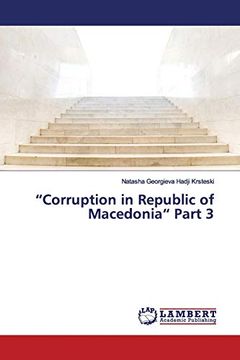 portada “Corruption in Republic of Macedonia“ Part 3 (in English)