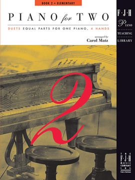 portada Piano for Two, Book 2 (en Inglés)