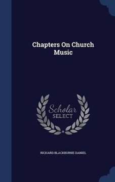 portada Chapters On Church Music