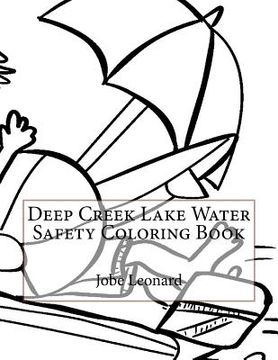 portada Deep Creek Lake Water Safety Coloring Book (en Inglés)