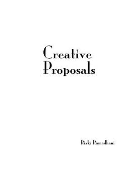 portada Creative Proposals (in English)