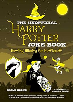 portada The Unofficial Harry Potter Joke Book: Howling Hilarity for Hufflepuff (en Inglés)
