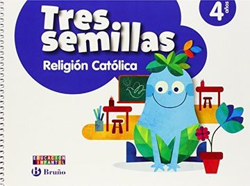 portada Religión católica Tres semillas 4 años (in Spanish)