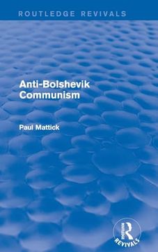 portada Anti-Bolshevik Communism (Routledge Revivals) (en Inglés)
