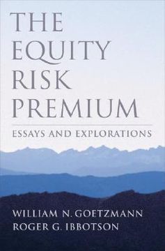 portada the equity risk premium: essays and explorations (en Inglés)