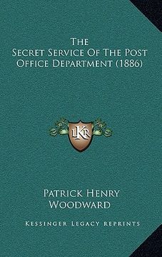 portada the secret service of the post office department (1886) (en Inglés)