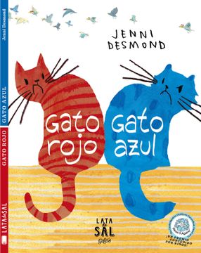 portada Gato Rojo, Gato Azul